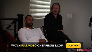 Frenchy Shows How Flexible She Is Before Her Doublevag BBC