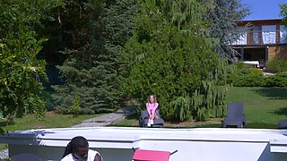 Eva Barbie Gets Rough BBC Anal Outdoors