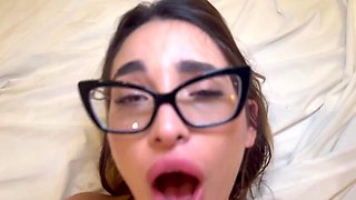 Big Booty Italian Pornstar Squirts and Gets Filled Up